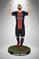 Futbolo geriausios dervos statula 1/3 Paris Saint-Germain (Lionelis Messi) 60 cm