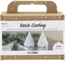 Diy Kit Mini Craft rinkinys – dervos liejimas, baltas, 1 pakuotė (977711)