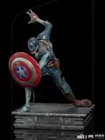 Iron Studios ART „IronStudios“ – „Marvel What If...“: 1:10 meno statula – zombis Kapitonas Amerika