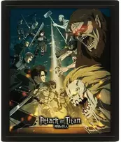 Pyramid ATTACK ON TITAN (S4) Įrėmintas 3D