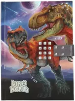 KNYGA Dino World – dienoraštis su kodu ir garsu – ()