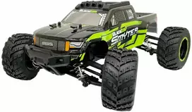 BLACKZON – Smyter MT 1/12 4WD elektrinis sunkvežimis „Monster Truck“ – žalias (540110)
