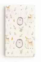 My Sweet Baby Paklodė kūdikiui su miško gyvūnais, medvilninė 120x60 cm
