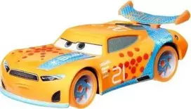 Mattel Švytintys tamsoje automobiliai, šviečiantys lenktynininkų automobiliai