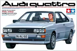 Tamiya Audi Quattro 1/24 plastikinis surenkamas automobilio modelis