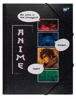 Dėklas dokumentams su gumele YES A4 Anime