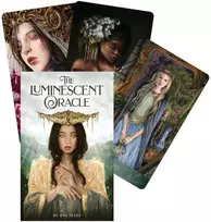 Tarotų Kortų Rinkinys - US Games Systems Luminescent Oracle 44 Kortos 36 Puslapių Knygelė