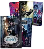 Kortų Rinkinys - Llewellyn Vampyrų Tarot 78 Kortos 240 Puslapių Knyga