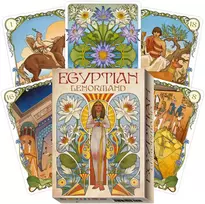 Orakulo kortų rinkinys - Lo Scarabeo Egiptietiškas Lenormand 36 Kortos 88x125mm