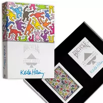 Kortų Žaidimas - Bicycle Artist Series Keith Haring Riboto Leidimo 2 Kaladės