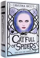 Insight Editions Taro kortų rinkinys - Christina Ricci Katė Pilna Vorų 78 Kortos 128 Puslapių Gidas