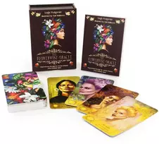 Schiffer Publishing Orakulo kortų rinkinys - The Flowerwise Oracle 44 Kortos su Gidu