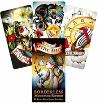 Us Games Systems Taro kortos - Aštuoni Monetų Tatuiruotės Tarot Mini Leidimas 78 Kortos 4.0 x 7.5 cm