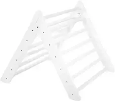 Laipiojimo Trikampis Ingvart Trio, Medinis, 80x80x80cm, Balta Spalva