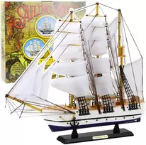 Dekoratyvinis burlaivio modelis fregata 49x43 cm