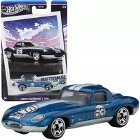 Jaguar „Hot Wheels“ trasa „National Icons“ automobiliams, 7 cm