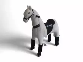 Toycars Važiuojamas žaislinis arklys, MANO PONI, 73x26x74 cm, Balta