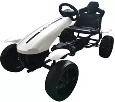 Toycars Go-Kart, 115x62.5x60 cm, Baltas