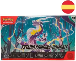 Spanish Pokemon Combine and Combat Stadium Collectible card game box