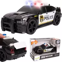 Malplay Žaislinis Policijos automobilis su šviesa, garsu ir atidaroma bagažine