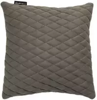 Automobilio pagalvė EVAtech 30x30 cm - juoda / juodos siūlės
