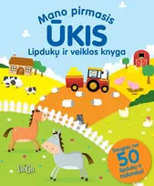 Mano pirmasis ūkis. Lipdukų ir veiklos knyga