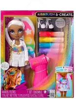 Rainbow High Air Brush & Create lėlė – su pilkomis akimis (543367/3)