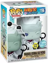 FUNKO POP! Vinilinė figūrėlė: Naruto Shippuden - Madara Uchiha, 10 cm (figūrėlė šviečia tamsoje)