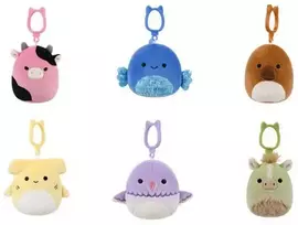 SQUISHMALLOWS W25 Prisegamas pliušinis žaislas, 8 cm