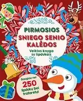 Pirmosios Sniego Senio Kalėdos. Veiklos knyga su lipdukais