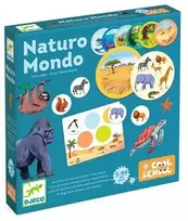 Djeco Edukacinis stalo žaidimas - Loto - Naturo Mondo
