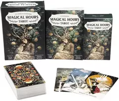 Us Games Systems Taro kortos - Magiškos Valandos Tarot 78 Kortų su Gidu 12x16.2x5.8 cm