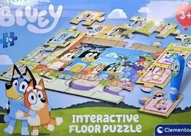 Clementoni CLE BLUey interaktyvus dėlionės kilimas BLUey 16689