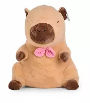 Daffi Pliušinis žaislas - kapibara su rožiniu kaspinu, 66 cm