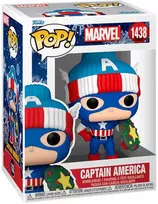 FUNKO POP! Vinilinė figūrėlė: Marvel - Kapitonas Amerika, 9 cm