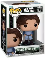 FUNKO POP! Vinilinė figūrėlė: Žvaigždžių karai – Young Boba Fett, 9 cm