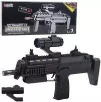 Lean Toys Žaislinis šautuvas su šviesų ir garso efektais, 41 cm