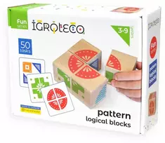 Igroteco loginės kaladėlės pagal paveikslėlį