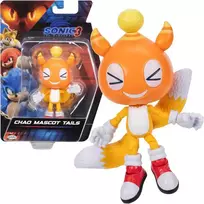 „Sonic Chao“ talismano figūrėlė, „Tails“ ruchoma, „Sonic 3 The Hedgehog“ 13 cm