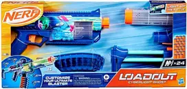 Žaislinis šautuvas Nerf Loadout Blaster Cyberlight Ghost