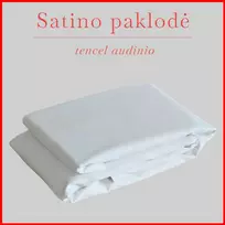 Satino 100 proc. tencelio audinio paklodė - 180x240cm.