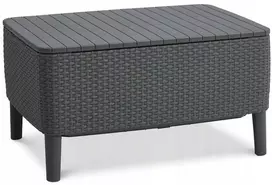 Stalas Keter, 76x56 cm, pilkas