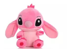 Pliušinis žaislas Stitch 23 cm, Happy people S-05, rožinis