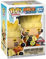 FUNKO POP! Vinilinė figūrėlė Naruto Shippuden - Naruto, 9.5 cm | figūrėlė šviečia tamsoje