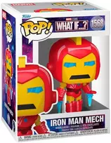 FUNKO POP! Vinilinė figūrėlė: Marvel What If..? - Iron Man Mech, 9 cm
