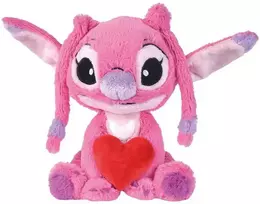 SIMBA Disney Stitch Angel heart plush toy 25cm