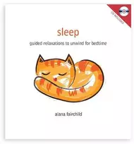 Blue Angel Mėlyna Angel Knyga - Mėlyna Angel Sleep: Guided Relaxations to Unwind for Bedtime, Knygos ir Kompaktinės Plokštelės Rinkinys
