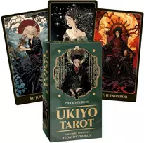 Lo Scarabeo Ukiyoe taro kortos – įkvėptos japonų meno, 78 kortų kaladė su knygele