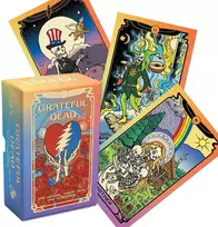 Insight Editions Grateful Dead taro kaladė su vadovu – 78 kortos, oficiali kolekcinė