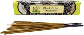 Orkay Kvepiančios Lazdelės - Namaste Mandala Masala Juodas Opium 15 Lazdelių 20cm